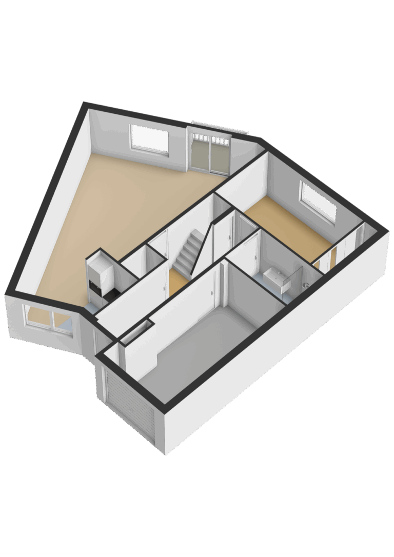 202_Begane grond - 3D