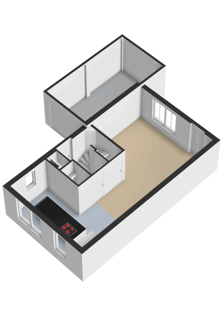 Begane grond - 3D