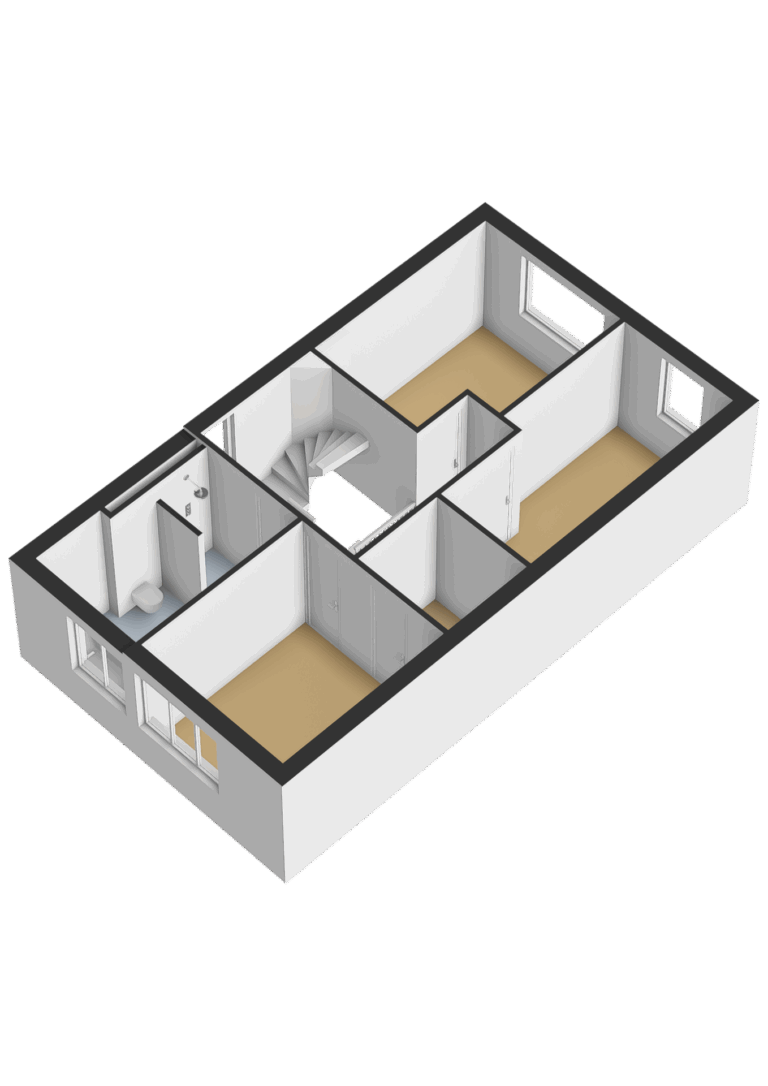Eerste verdieping - 3D