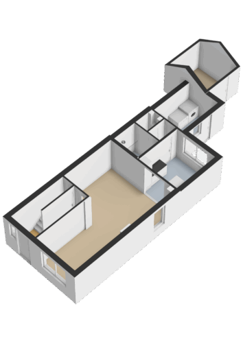 Begane grond - 3D