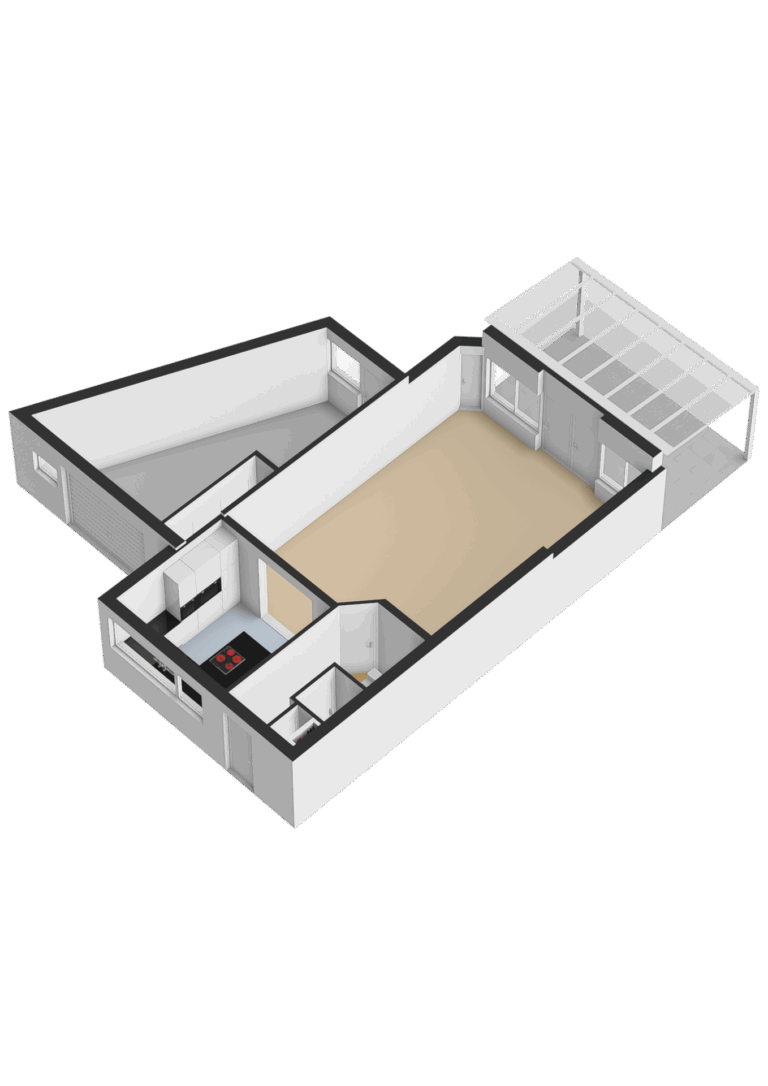 Begane grond - 3D