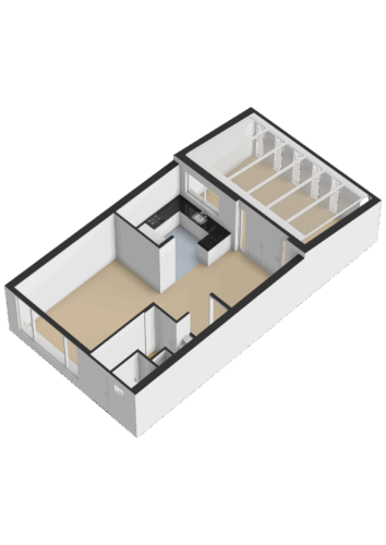 202_Begane grond - 3D