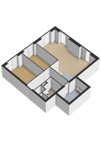 202_Begane grond - 3D