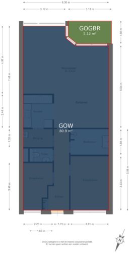 203_Appartement - markings