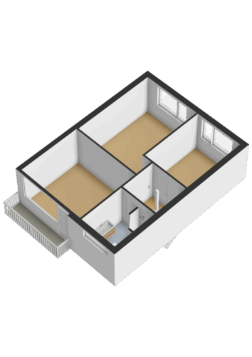 208_Eerste verdieping - 3D
