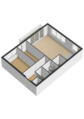 202_Appartement - 3D