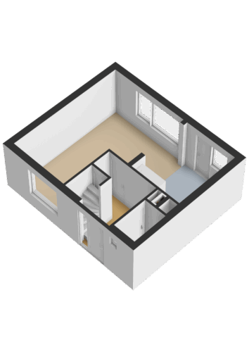 202_Begane grond - 3D