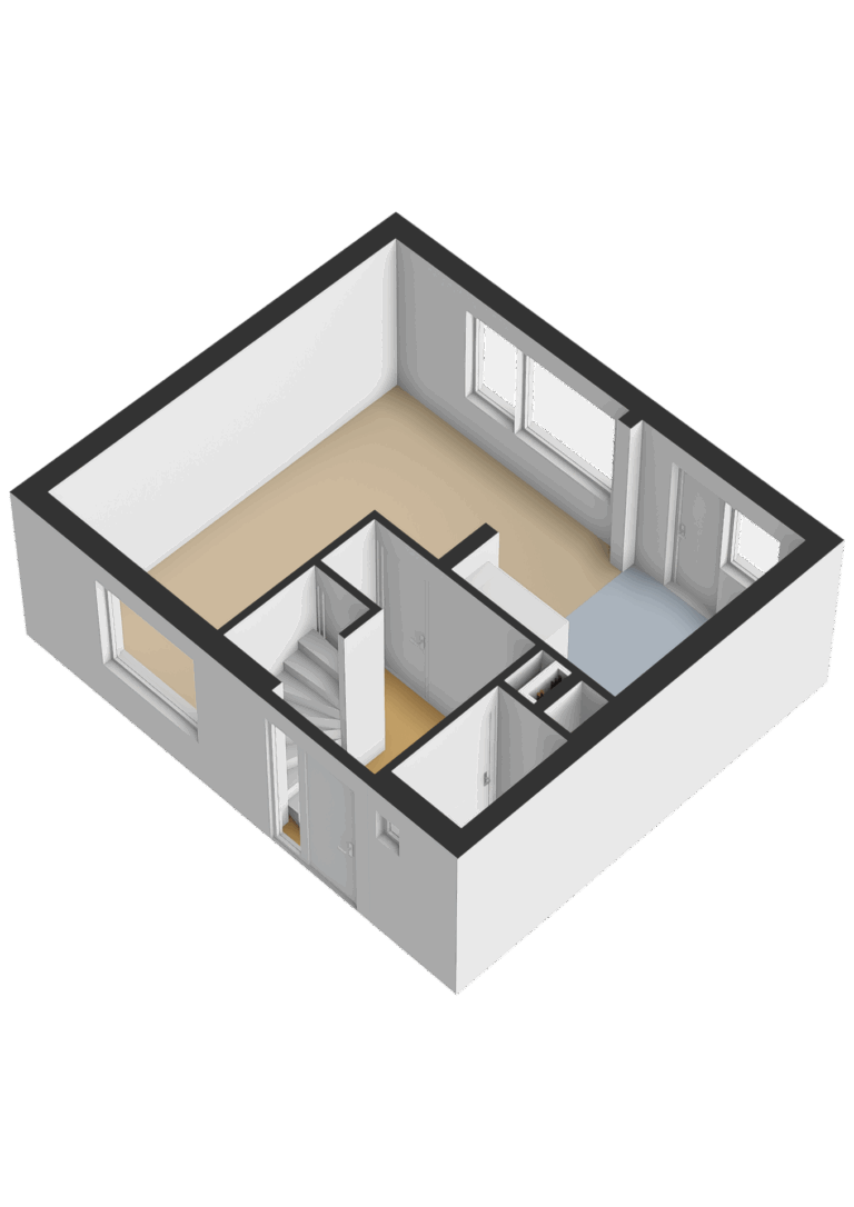 202_Begane grond - 3D