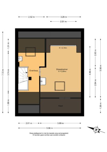 212_Tweede verdieping - 2D